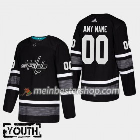 Washington Capitals Custom 2019 All-Star Adidas Schwarz Trikot Authentic - Kinder